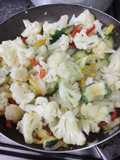 Mix de verduras con coliflor 🫑🥗🥒