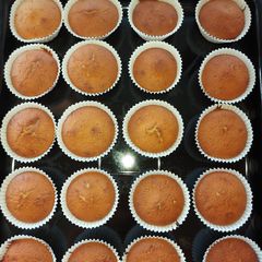 A picture of Vanilla yoghurt muffins.