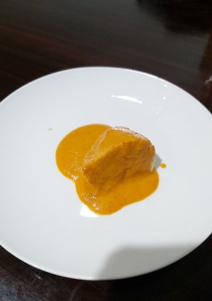 Una foto de Pollo en mole encacahuatado