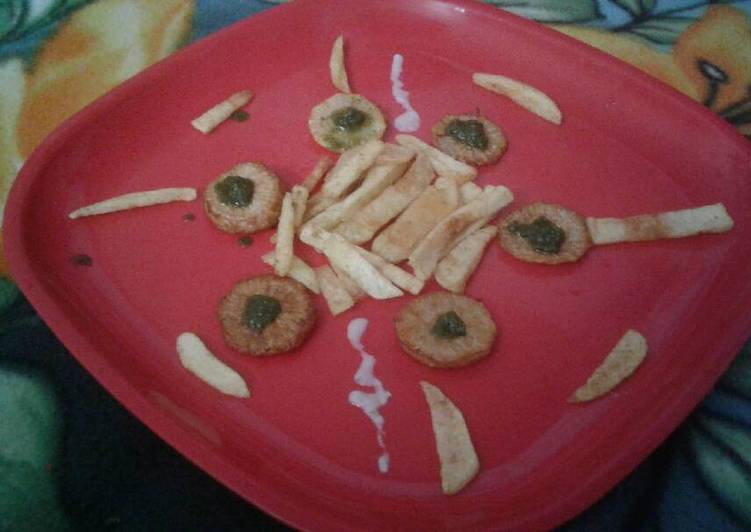 How to Prepare Favorite Raddish rings with potato fingers