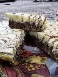 عکسی از دستور کیک زبرا