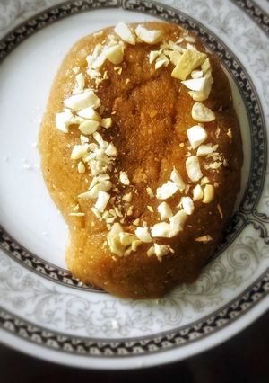 A picture of Oats halwa.