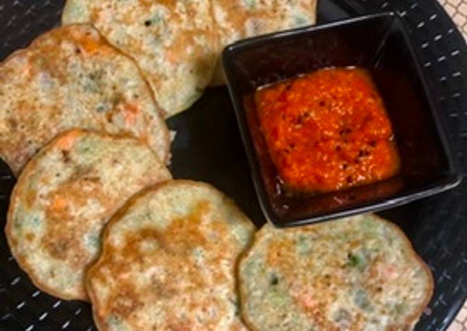 Sprouted moong dal pancake Recipe