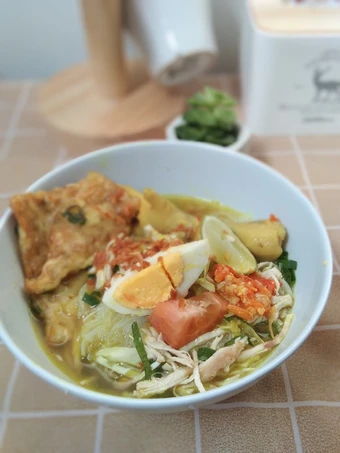 Langkah Gampang Membikin Resep Soto Ayam Bumbu Kuning yang Lezat Anti Ribet, Sempurna