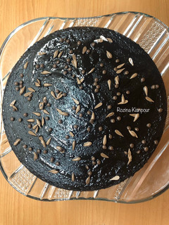 عکسی از دستور کیک شکلاتی ساده