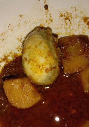 A picture of Egg Curry 🍛 🥚🍳.