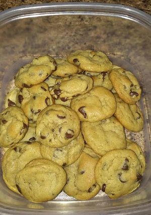 A picture of Best Chocolate Chip Cookies Ever.