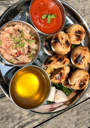 A picture of Litti Chokha.