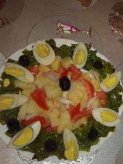 صورة لوصفة عشاء خفيف سلاطة