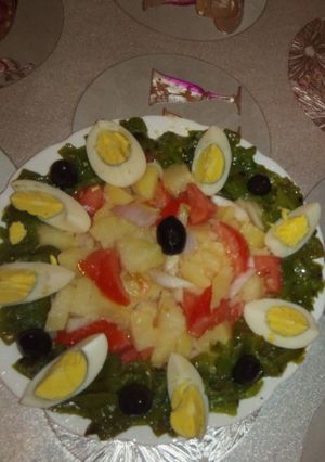 صورة لوصفة عشاء خفيف سلاطة