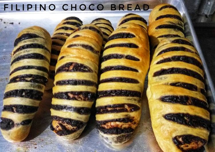 Resep Filipino Choco Bread Anti Gagal