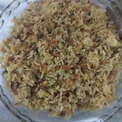 Schezwan Fried rice A picture of Schezwan Fried rice.