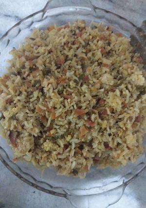 A picture of Schezwan Fried rice.
