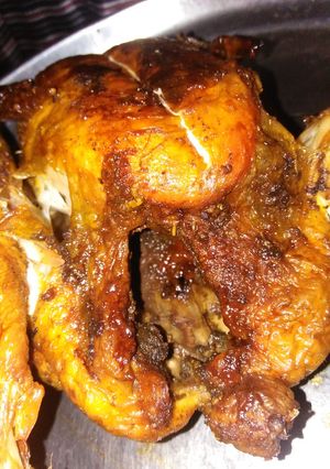 Roasted chicken ainihin hoton girkin
