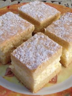 Túrós linzerkocka recept fotója