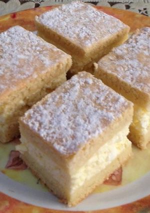 Túrós linzerkocka recept fotója