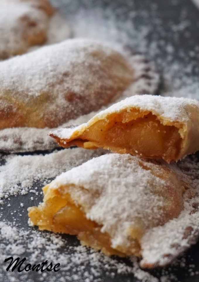 Una foto de Empanadillas rellenas de manzana