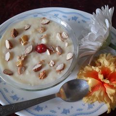 A picture of Potato kheer.