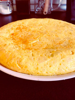 Una foto de Tortilla de patata en microondas