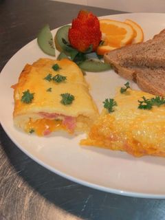 Una foto de Omelette Francés