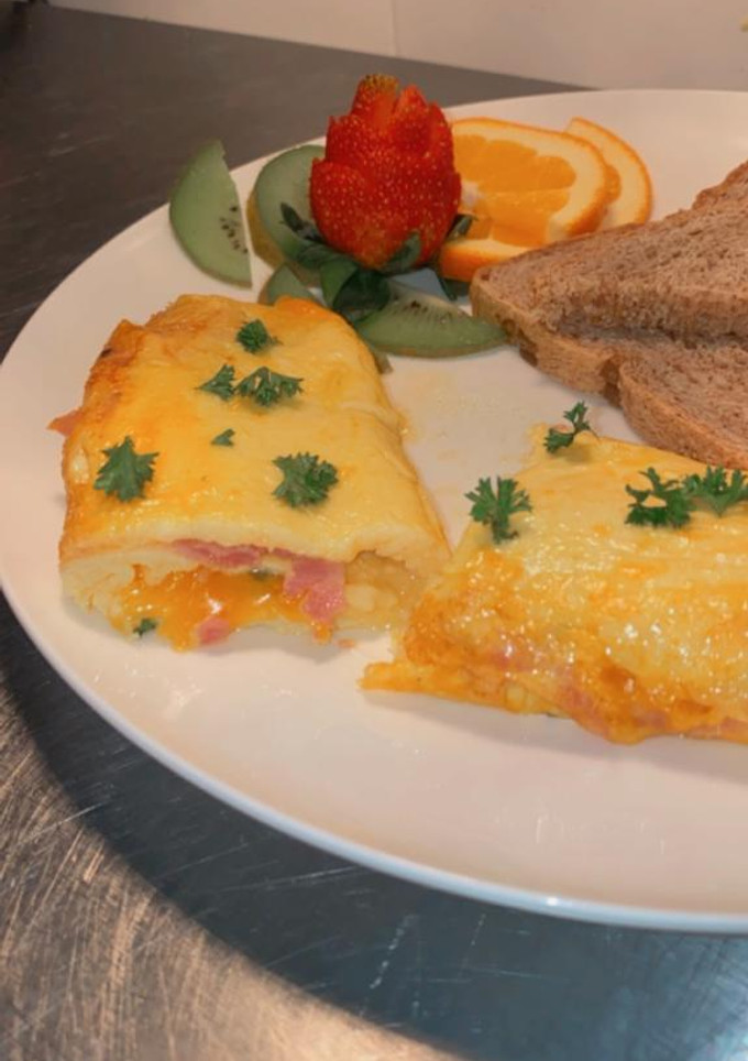 Una foto de Omelette Francés