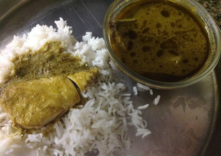 My Daughter love Fish Curry (green)