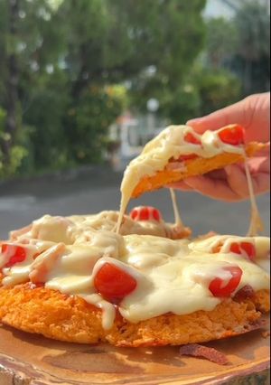 รูปของ พิซซ่าไม่ต้องอบ🍕ฉบับอังเคิลบาร์นส์