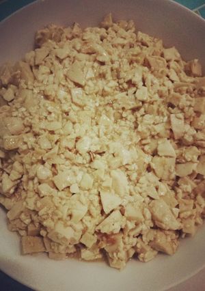 Foto resep Tahu Cincang Tumis Saus Tiram
