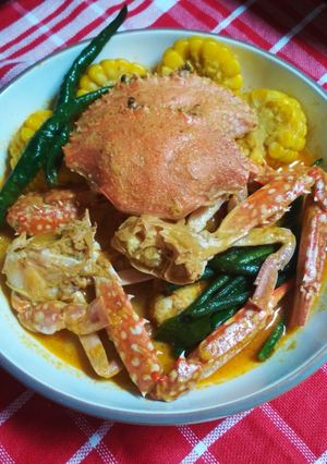 Foto resep 20. Rajungan masak kare