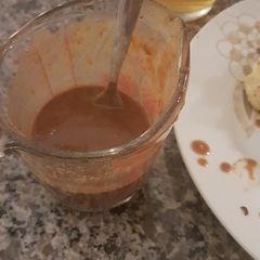 A picture of Peanut sauce.