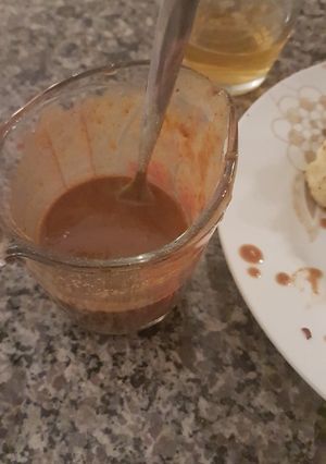 A picture of Peanut sauce.