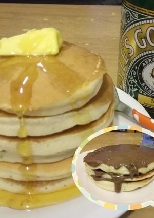 Foto resep Fluffy Pancake, Lembut, Tebal dan Yummy