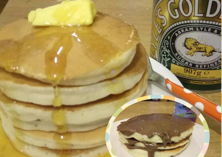 Cara Gampang Membuat Fluffy Pancake, Lembut, Tebal dan Yummy Anti Gagal