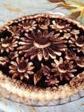 Crostata con marmellata di fichi al cioccolato