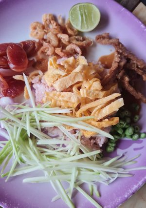 รูปของ ข้าวคลุกกะปิ