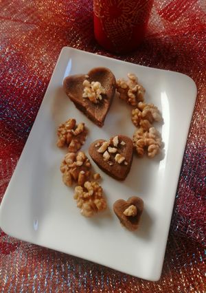 A picture of Walnut halwa.