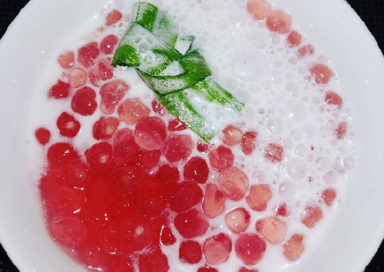 Cara membuat Bubur mutiara yang enak Untuk Jualan