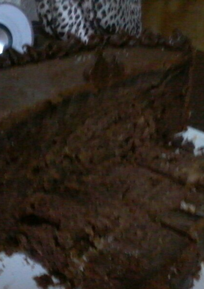 Una foto de Torta de chocolate cacao dulce