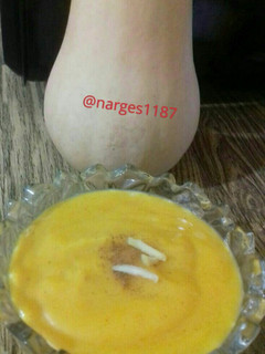 عکسی از دستور 🍊دسر کدو حلوایی🍊