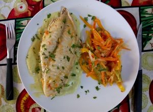 Una foto de Filetes de armado con verduras
