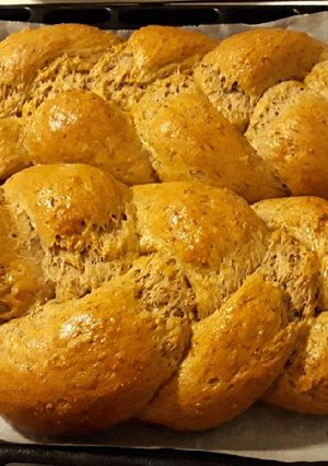 IR-barát Húsvéti édes kalács cukormentesen recept fotója