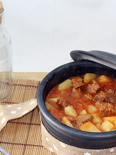Foto de Vitelão guisado com batatas