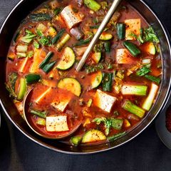 A picture of Kimchi Stew.