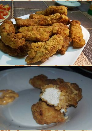 صورة لوصفة كريسبي دجاج 😍