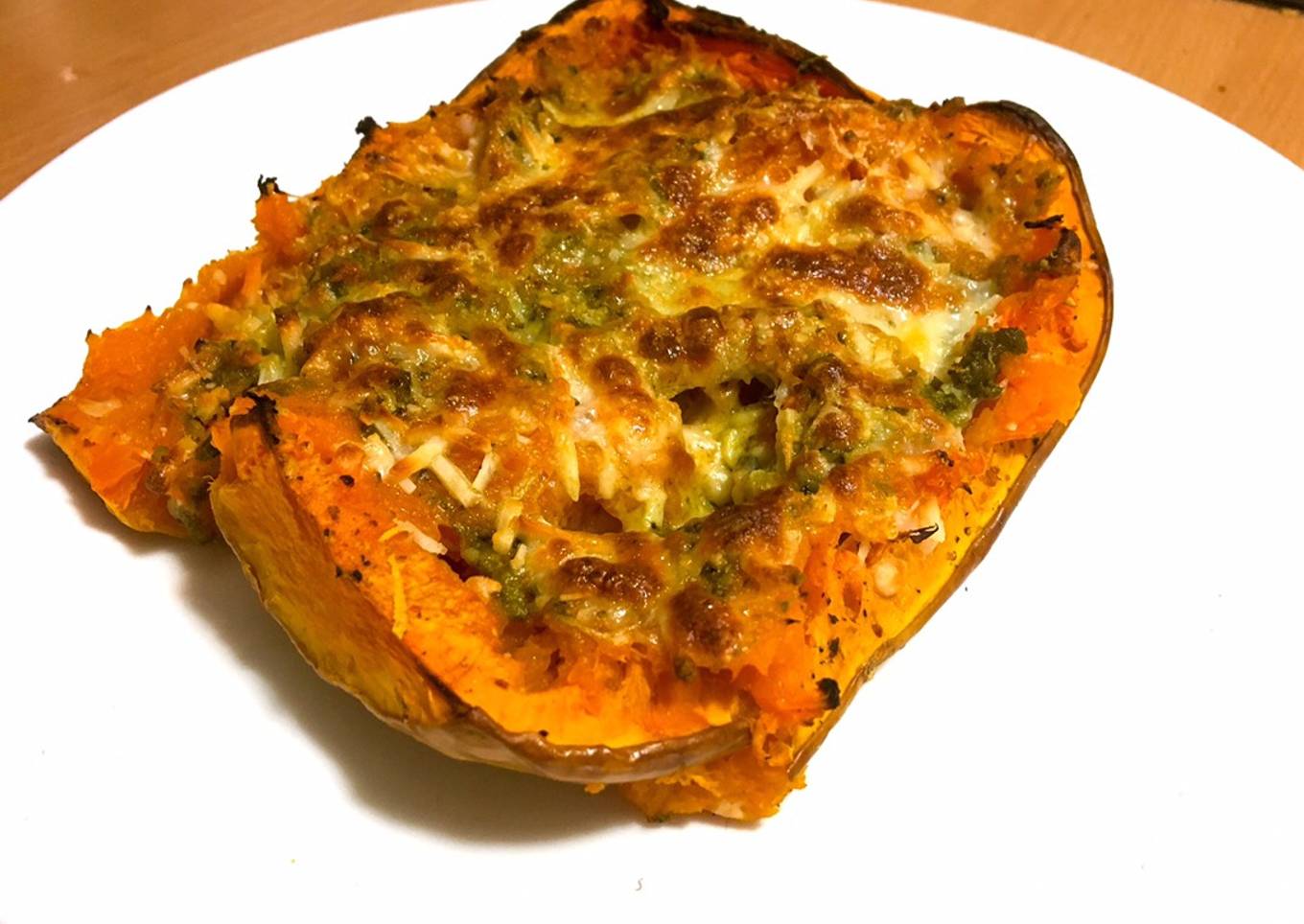 Pesto Spaghetti Squash