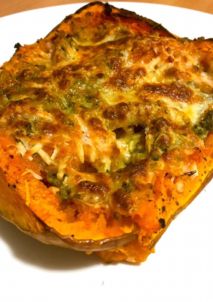 Una foto de Pesto Spaghetti Squash