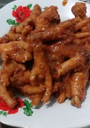 Foto resep Ceker seuhah, simple lo