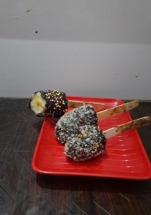 A picture of #GA4#WEEK2#Banana pops.