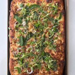 A picture of Laab Pizza.