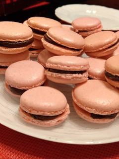 A picture of Colorful Macarons.